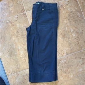 Dockers Navy Capris